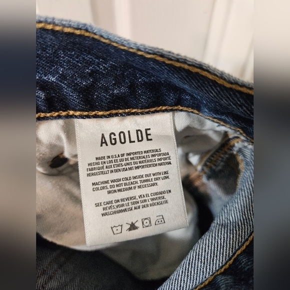 AGOLDE PINCH WAIST CROP - Picture 4 of 8